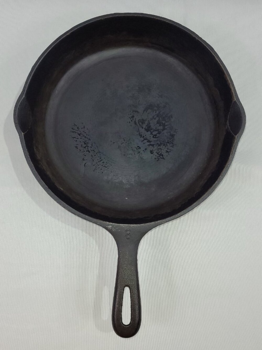 Wagner Ware Cast Iron 10.5" Frying Pan Vintage Dual Spout Skillet made in Taiwan
